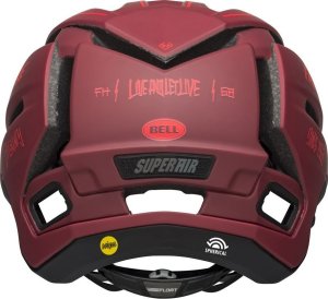 Bell Kask full face BELL SUPER AIR R Rozmiar kasku: S(51-55 cm), Wybierz kolor: Matte Grey Red 45