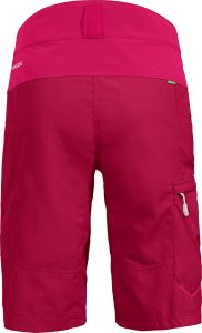 Vaude Spodenki rowerowe damskie z wkładką Vaude Qimsa - czerwone 36 2