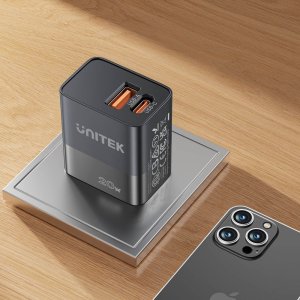 Ładowarka Unitek P1124ABK01-EU 1x USB-A 1x USB-C 3 A (P1124ABK01-EU) 5