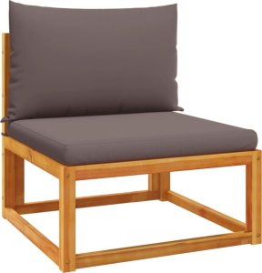 vidaXL vidaXL 3-cz. zestaw wypoczynkowy do ogrodu, z poduszkami, akacjowy 6