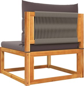 vidaXL vidaXL 3-cz. zestaw wypoczynkowy do ogrodu, z poduszkami, akacjowy 7