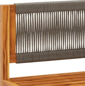 vidaXL vidaXL 3-cz. zestaw wypoczynkowy do ogrodu, z poduszkami, akacjowy 9