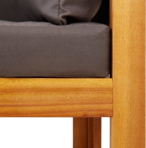 vidaXL vidaXL 3-cz. zestaw wypoczynkowy do ogrodu, z poduszkami, akacjowy 10