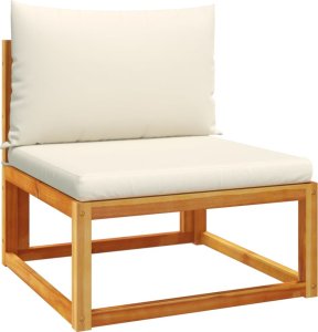 vidaXL vidaXL 9-cz. zestaw wypoczynkowy do ogrodu, z poduszkami, akacjowy 5