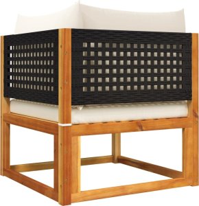 vidaXL vidaXL 9-cz. zestaw wypoczynkowy do ogrodu, z poduszkami, akacjowy 8