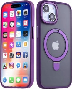 Maxximus MX KICKSTAND MAGSAFE IPHONE 14 PLUS 6.7 PURPLE / FIOLETOWY 1