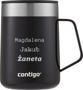 Contigo Kubek termiczny z grawerem Contigo Streeterville 420 ml - Czarny 1