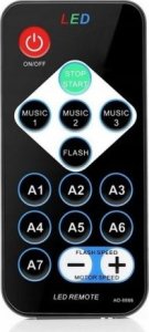 Dekoracja świąteczna PrzydaSie Kula Dyskotekowa Led Projektor Disco Rgb Pilot 4