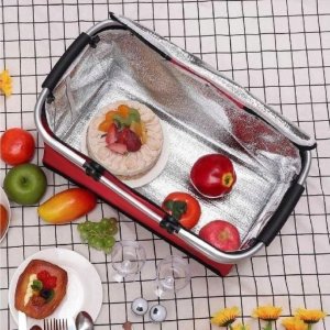 PrzydaSie Kosz Koszyk Piknikowy Składany Termiczny Na Zakupy 3