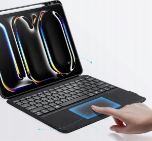 Dux Ducis Etui z klawiaturą bezprzewodową do iPad Pro 13 (2024) czarne 6