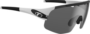 TIFOSI Sledge Lite matte white (3szkła Smoke, AC Red, Clear) 3