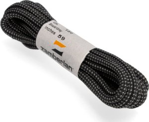 Zamberlan Sznurowadła trekkingowe Round Lace - black-grey 175 cm 2