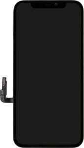 MODUŁ WYŚWIETLACZ LCD + DIGITIZER IPHONE 12 / 12 PRO CZARNY EKRAN DOTYKOWY DIGI DOTYK APPL QUALITY  HARD OLED 1