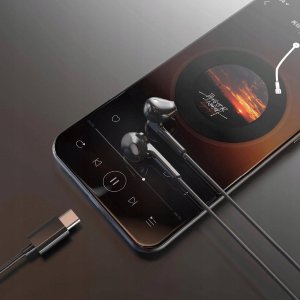 Słuchawki Dudao Słuchawki X3C douszne przewodowe USB-C 1.2m - czarne 2