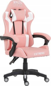 Fotel zenga.pl Fotel Gamingowy dla Gracza Extreme ENZO Blue White 11