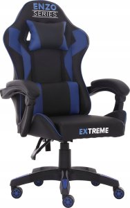 Fotel zenga.pl Fotel Gamingowy dla Gracza Extreme ENZO Blue White 6
