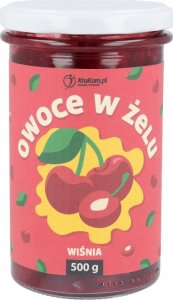 KruKam Frużelina Owoce w żelu Wiśnia 500g 1