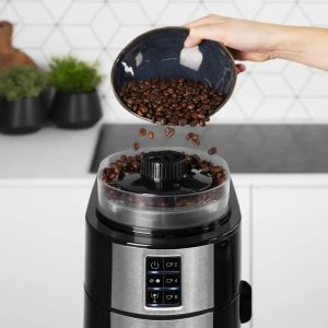 Ekspres przelewowy Princess Princess 249408 Grind and Brew Compact Deluxe, Drip coffee maker, 0.75 L, Coffee beans, Built-in grinder, 750 W, Stainless steel 12