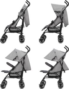 Wózek Kidwell KIDWELL WÓZEK PARASOLKA NELLI GRAY/GRAPHITE 5901130105243 8