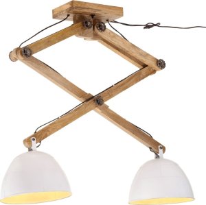 Lampa sufitowa vidaXL VidaXL Lampa sufitowa 25 W, biała, 29x18x85 cm, E27 1