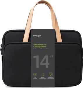 Innostyle INNOSTYLE DAMSKA TORBA NA LAPTOPA 14 WODOODPORNA OMNIPROTECT PRO CZARNA 1