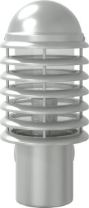 Kinkiet vidaXL vidaXL Kinkiety zewnętrzne, 2 szt., srebrne, stal nierdzewna 4