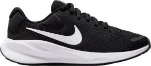 Nike Nike moteriški bėgimo bateliai REVOLUTION 7, juodi balti 4