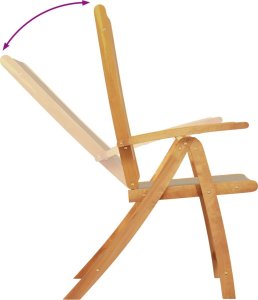 vidaXL vidaXL 7-cz. zestaw mebli ogrodowych, lite drewno akacjowe i textilene 6