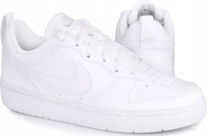 Nike Nike jaunimo laisvalaikio bateliai COURT BOROUGH LOW RECRAFT, balti 10