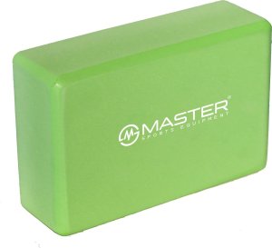 Master Kostka Klocek do Jogi MASTER Green 23 x 15 x 7,5 cm 1