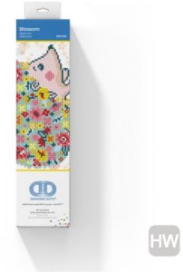 DIAMOND DOTZ Haft diamentowy Diamond Dotz Kwiecisty jeż 33x31cm DD3030 2
