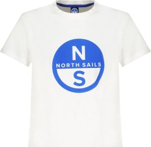 NORTH SAILS BIAŁY T-SHIRT DLA DZIECI Z KRÓTKIM RĘKAWEM NORTH SAILS 14A 1