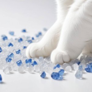 Żwirek dla kota Mersjo Żwirek silikonowy dla kota Mersjo Neutral 3,8L 4