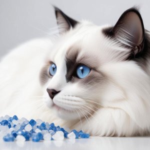 Żwirek dla kota Mersjo Żwirek silikonowy dla kota Mersjo Neutral 3,8L 6