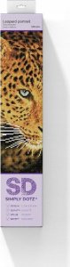 DIAMOND DOTZ Haft diamentowy Diamond Dotz Leopard 30x40cm SD5404 1