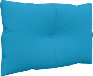 vidaXL Poduszki na sofę z palet, 2 szt., niebieskie, tkanina 4