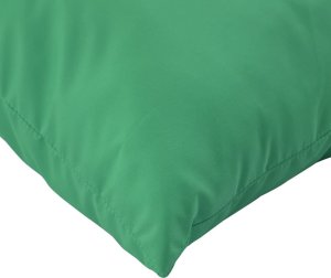 vidaXL vidaXL Poduszki na sofę z palet, 2 szt., zielone, tkanina 8