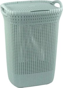 Curver CURVER KNIT LAUNDRY BASKET 57L/GRAY BLUE 1