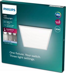 Lampa sufitowa Signify Philips Touch Deckenleuchte quadratisch 36W 4000K weiß 1