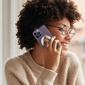 Podstawka Beline SODI Dwustronny magnetyczny Ring Stand BM-350 biały/white MagSafe 6