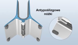 Beline SODI Grawitacyjny stojak na MacBooka SMS-300 szary/grey 12