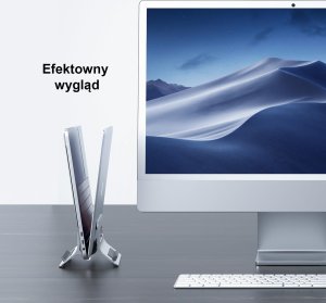 Beline SODI Grawitacyjny stojak na MacBooka SMS-300 szary/grey 8
