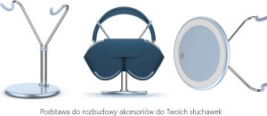 Podstawka Beline SODI Stojak na AirPods Max SAM-300 niebieski/blue 11