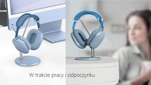 Podstawka Beline SODI Stojak na AirPods Max SAM-300 niebieski/blue 12