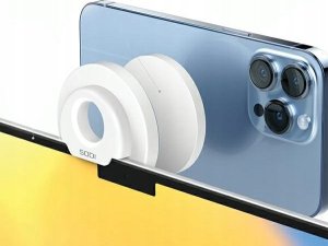 Beline SODI Uchwyt indukcyjny do MacBooka BM-300 biały/biały MagSafe 2