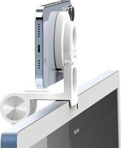 Beline SODI Wielofunkcyjny uchwyt indukcyjny 3w1 do iMaca BM-330 biały/white MagSafe 3