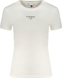 Tommy Hilfiger BIAŁY T-SHIRT DAMSKI Z KRÓTKIM RĘKAWEM TOMMY HILFIGER M 1