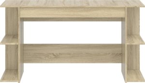 Biurko vidaXL Dąb Sonoma 140 cm x 50 cm 4