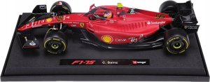 Bburago Ferrari Racing F1-75 2022 #55 Sainz1:18 BBURAGO 2