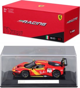Bburago Ferrari Racing 296 GT3 2023 Red 1:43 BBURAGO 6